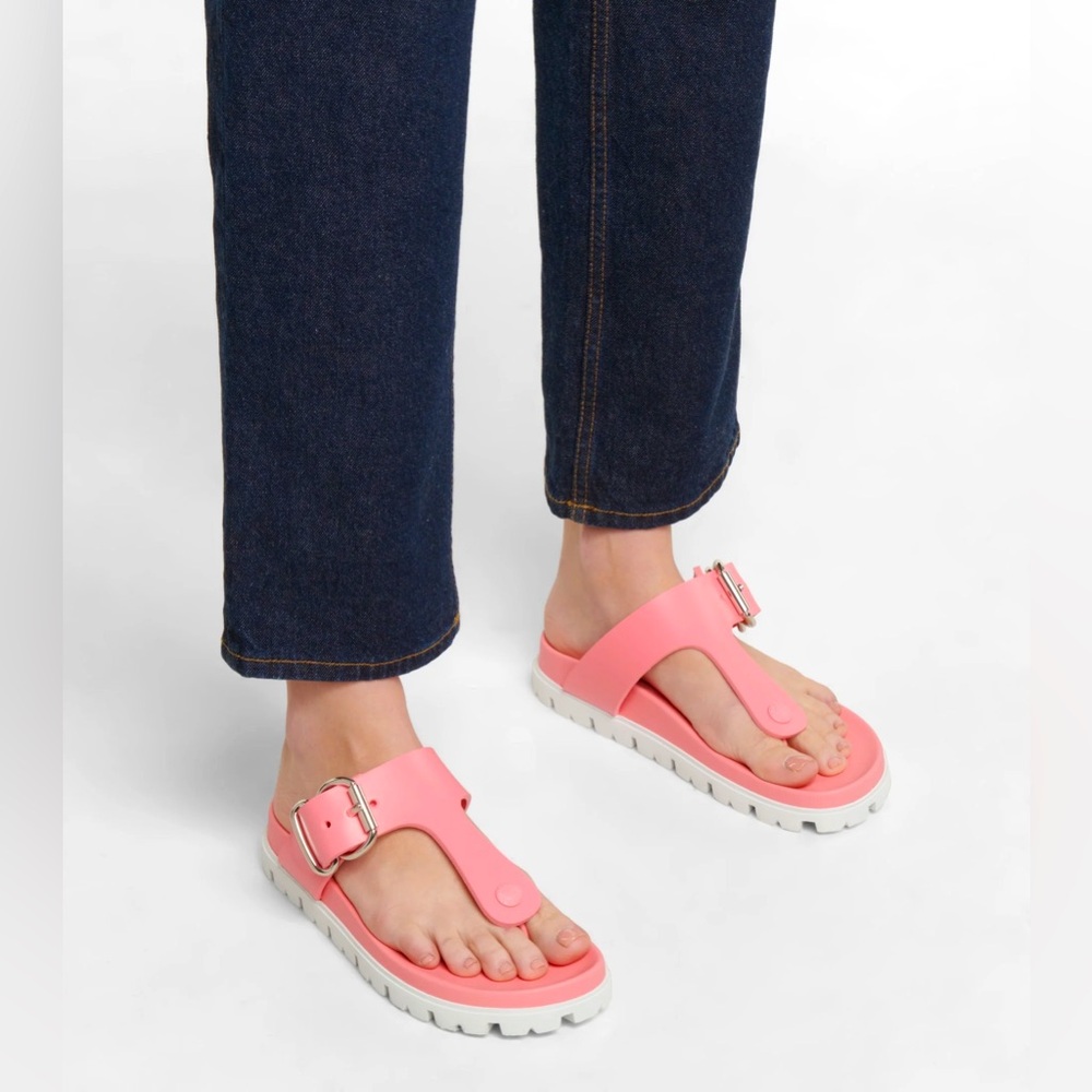 NWOB Prada EVA Thong Sandals